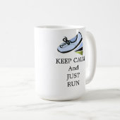 Kalm houden en uitvoeren koffiemok (Voorkant rechts)