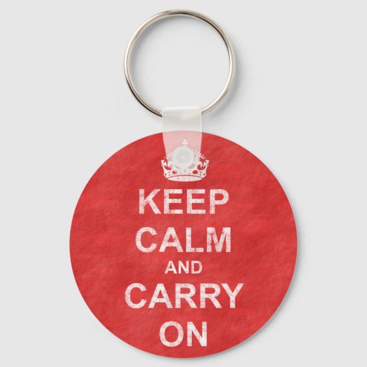 Kalm houden en uitvoeren sleutelhanger (Voorkant)