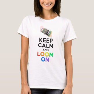 Kalm houden en uitzoomen t-shirt