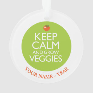 Kalm houden en Veggies 2 kweken Ornament