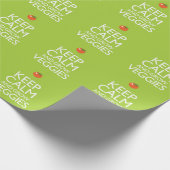 Kalm houden en Veggies kweken Cadeaupapier (Hoek)