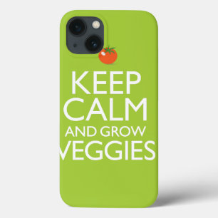 Kalm houden en Veggies kweken iPhone 13 Hoesje