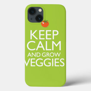 Kalm houden en Veggies kweken Case-Mate iPhone Case