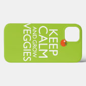 Kalm houden en Veggies kweken Case-Mate iPhone Case (Achterkant (horizontaal))