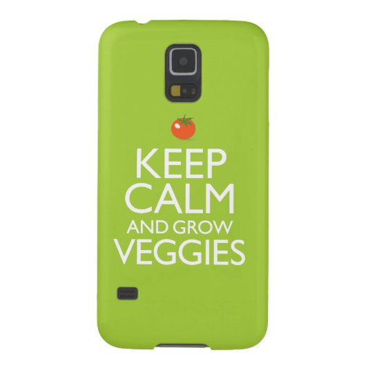 Kalm houden en Veggies kweken Case-Mate Samsung Galaxy Hoesje (Achterkant)