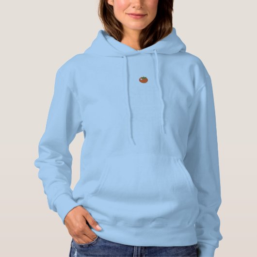 Kalm houden en Veggies kweken Hoodie (Voorkant)