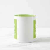 Kalm houden en Veggies kweken Mok (Midden)