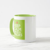 Kalm houden en Veggies kweken Mok (Voorkant links)