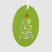 Kalm houden en Veggies kweken Ornament (voorkant)
