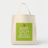 Kalm houden en Veggies kweken Tote Bag (Voorkant)