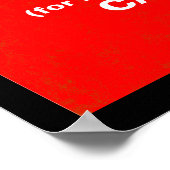 Kalm houden en Verpleegkundigen Poster (Hoek)