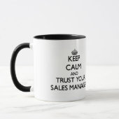 Kalm houden en vertrouwen op je Verkoopmanager Mok (Links)
