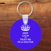 Kalm houden en vertrouwen op me Ik ben een Sleutel Sleutelhanger (Voorkant)