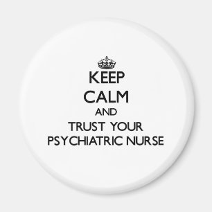 Kalm houden en vertrouwen op uw psychiatrische ver magneet