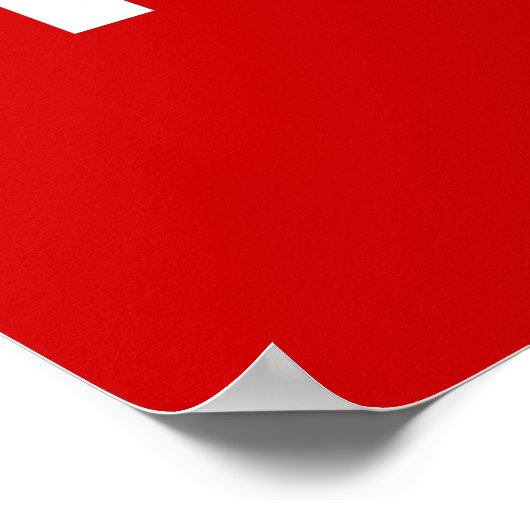 Kalm houden en verzekering kopen poster (Hoek)