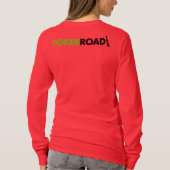 Kalm houden en verzenden t-shirt (Achterkant)