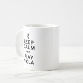 Kalm houden en Viola afspelen Koffiemok (Voorkant links)
