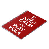 Kalm houden en Viola afspelen Notitieboek (Linkerzijde)