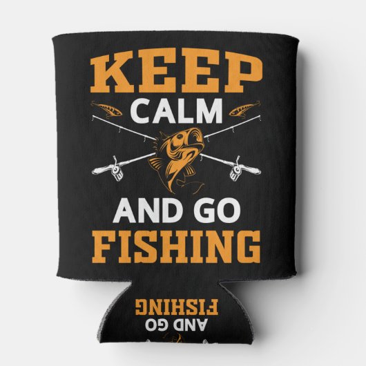 Kalm houden en Vist Blikjeskoeler (Achterkant)