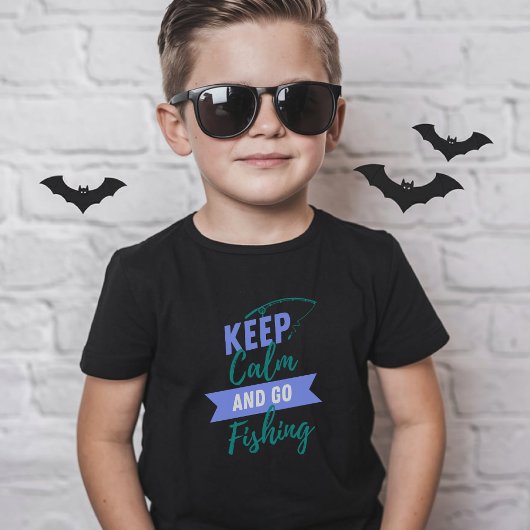 Kalm houden en Vist T-shirt