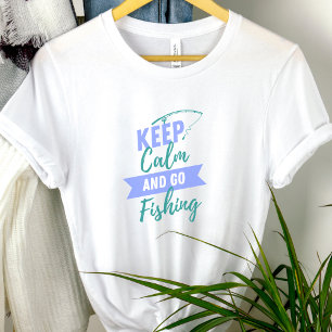 Kalm houden en Vist T-shirt