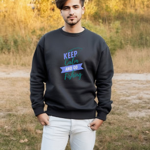 Kalm houden en Vist T-shirt