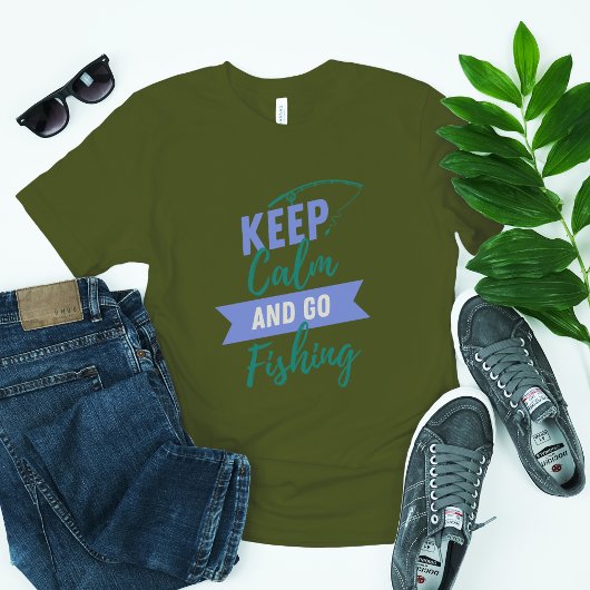 Kalm houden en Vist T-shirt