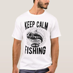 Kalm houden en Vist T-shirt