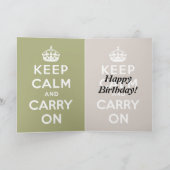 Kalm houden en vliegen rond de zaterdag kaart (Binnen)