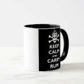 Kalm houden en voer uit mok (Voorkant rechts)