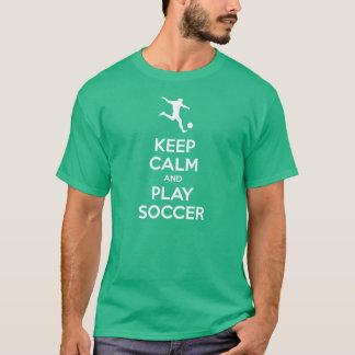 Kalm houden en Voetbal afspelen T-shirt