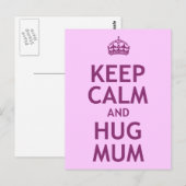 Kalm houden en vol. briefkaart (Voorkant / Achterkant)