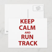 Kalm houden en volgen briefkaart (Voorkant / Achterkant)