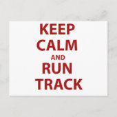 Kalm houden en volgen briefkaart (Voorkant)