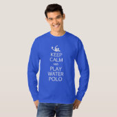 Kalm houden en Water Polo shirt afspelen - kies st (Voorkant volledig)