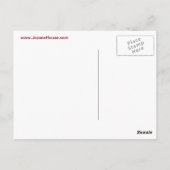 Kalm houden en winkelen op Briefkaart (Achterkant)