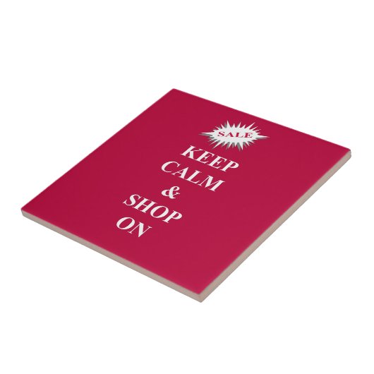 kalm houden en winkelen tegeltje (Zijkant)