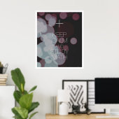 Kalm houden en Wiskunde onderzoeken Poster (Thuiskantoor)
