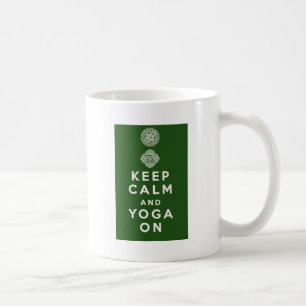 Kalm houden en Yoga aan Koffiemok