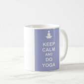 Kalm houden en Yoga doen Koffiemok (Voorkant rechts)