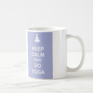 Kalm houden en Yoga doen Koffiemok