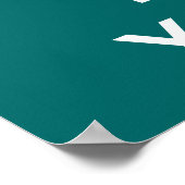 Kalm houden en Yoga Poster doen (Hoek)