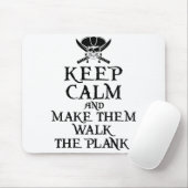 Kalm houden en ze laten rondlopen door de piraat muismat (Met muis)
