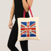 Kalm houden en zich misdragen tote bag (Voorkant (product))