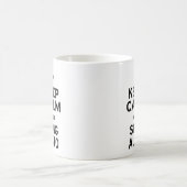 Kalm houden en Zing Alto Koffiemok (Center)