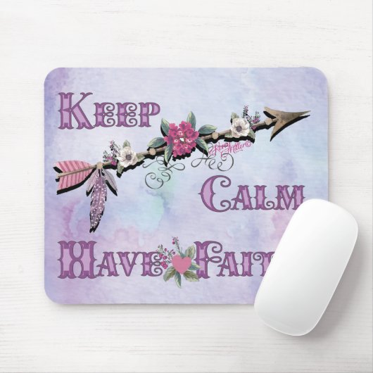 Kalm houden Faith Muismat (Met muis)