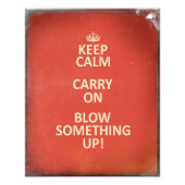 Kalm houden foto afdruk (Voorkant)