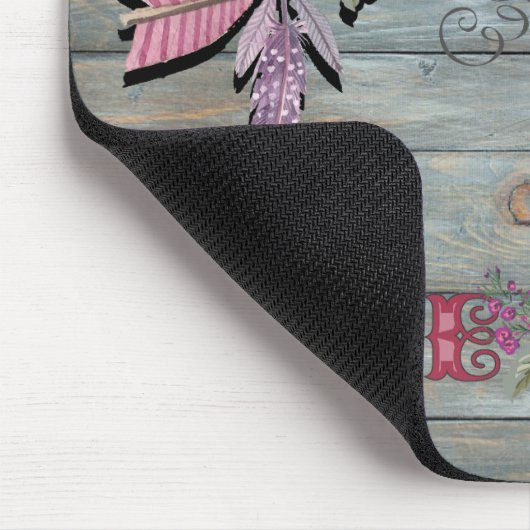 Kalm houden heeft vertrouwen muismat (Hoek)