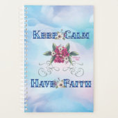 Kalm houden heeft vertrouwen planner (Voorkant)