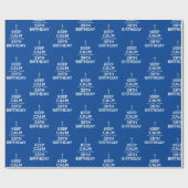 Kalm houden Het is alleen uw 39e verjaardag Cadeaupapier (Vlak)